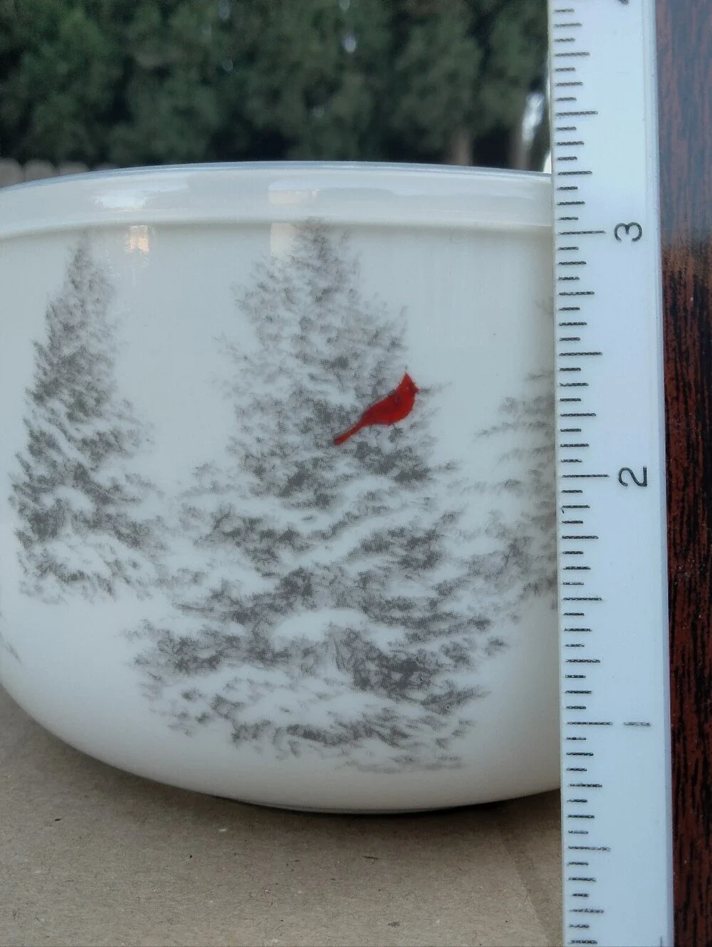 TAG Soup Mug with Lid, Winter Sketch Christmas Bone China